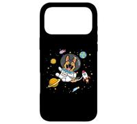Custodia per iPhone 17 Pro Max Funny Kawaii Kids Space Astronaut Dog Lover German Shepherd