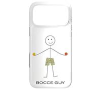 Custodia per iPhone 17 Pro Max Funny Men Bocce Ball, Boy Bocci Gifts
