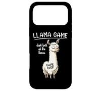 Custodia per iPhone 17 Pro Max Funny Mens Womens Kids Llama Game Don't Look At The Llama