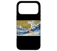 Custodia per iPhone 17 Pro Max Funny Mens Womens Kids Retro Vintage Surfing Kangaroo Lover