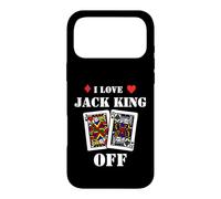 Custodia per iPhone 17 Pro Max Funny Poker - I Love Jack King Off - Poker Player Tournament