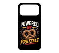 Custodia per iPhone 17 Pro Max Funny Pretzel Saying Humor Joke Gag Powered By