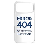 Custodia per iPhone 17 Pro Max Funny Quote Sarcasm Motivation Not Found Error 404