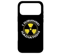Custodia per iPhone 17 Pro Max Funny Radiation Cancer Awareness Survived Radiation Warrior