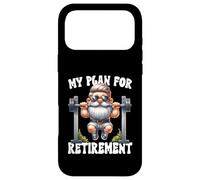 Custodia per iPhone 17 Pro Max Funny Retirement Plan For Men Retired Dad Love Weightlifting