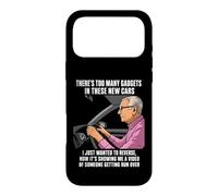 Custodia per iPhone 17 Pro Max Funny Senior Citizen Driving Joke