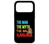 Custodia per iPhone 17 Pro Max Funny The Man The Myth The Big Kahuna Tiki Fishing Uomo