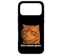 Custodia per iPhone 17 Pro Max Funny Weird Cat Face Meme Silly Hilarious Mad Cat Confused