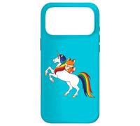 Custodia per iPhone 17 Pro Max Funny Womens Girls Kids Kawaii Unicorn Red Fox Lover