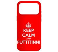 Custodia per iPhone 17 Pro Max FUTTITINNI | TENERE LA CALMA