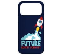 Custodia per iPhone 17 Pro Max Future Scienziato Scienza Razzo Nave Bambini Regalo Astronauta