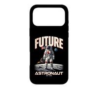 Custodia per iPhone 17 Pro Max Futuro Astronauta Missione Luna Astronomia Space Explorer