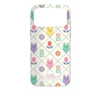 Custodia per iPhone 17 Pro Max Gabby’s Dollhouse Floral Cat Tile All Over Print