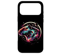 Custodia per iPhone 17 Pro Max Galactic Capybara Voyage Notte stellata Wildlife Odyssey