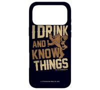 Custodia per iPhone 17 Pro Max Game of Thrones I Drink and I Know Things
