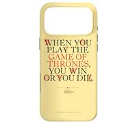 Custodia per iPhone 17 Pro Max Game of Thrones When You Play