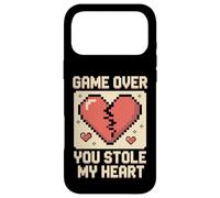 Custodia per iPhone 17 Pro Max Game Over You ha rubato il mio cuore Pixel Gamer