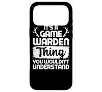 Custodia per iPhone 17 Pro Max Game Warden Apparel - Divertente design dei migliori guardiani