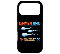 Custodia per iPhone 17 Pro Max Gamer Dad Since My Kid Was A Pixel Divertente Inappropriato Adulto