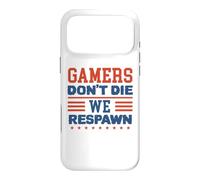 Custodia per iPhone 17 Pro Max Gamers Don't Die We Respawn Sparklers Patriotic Uomini Donne