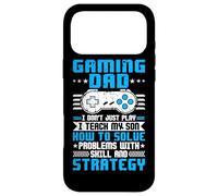 Custodia per iPhone 17 Pro Max Gaming Dad I Don't Just Play I Teaching My Son How To Solve Pro