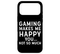 Custodia per iPhone 17 Pro Max Gaming Makes Me Happy You Not So Much Funny Meme For Gamers