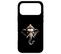 Custodia per iPhone 17 Pro Max Ganesha Head Hindu Dio Art