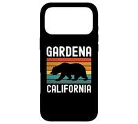 Custodia per iPhone 17 Pro Max Gardena 310 424 - Orso di legno inglese California South Los Angeles