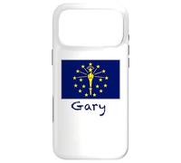 Custodia per iPhone 17 Pro Max Gary Indiana Bandiera USA Souvenir