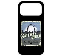 Custodia per iPhone 17 Pro Max Gateway Arch National Park Vintage Viaggi Vacanze Souvenir