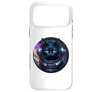 Custodia per iPhone 17 Pro Max GATTO ASTRONAUT Funny Space Travel Rocket Pet