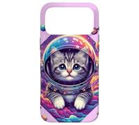 Custodia per iPhone 17 Pro Max Gatto Astronauta: Avventure Cosmiche che Sogna le Stelle