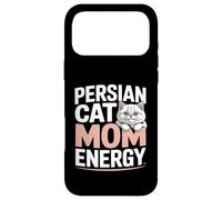 Custodia per iPhone 17 Pro Max Gatto persiano Mamma Energia