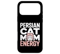 Custodia per iPhone 17 Pro Max Gatto persiano Mamma Energia