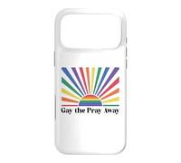 Custodia per iPhone 17 Pro Max Gay the Pray Away Queer Funny Pride Month LGBTQ Rainbow LGBT