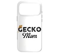 Custodia per iPhone 17 Pro Max Geco crestato, mamma lucertola, crestie, amante dei rettili, carino