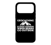 Custodia per iPhone 17 Pro Max Geocache; Il geocaching è ciò che accade quando i nerd escono