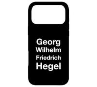 Custodia per iPhone 17 Pro Max Georg Guglielmo Friedrich Hegel