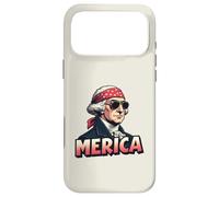 Custodia per iPhone 17 Pro Max George Washington 4 luglio Merica