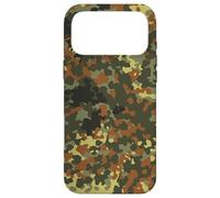 Custodia per iPhone 17 Pro Max Germania Flecktarn Camo Pattern German Army Camouflage