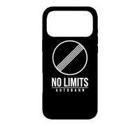 Custodia per iPhone 17 Pro Max GERMANY AUTOBAHN NO SPEED LIMIT SIGN SYMBOL BUNDESAUTOBAHN