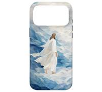Custodia per iPhone 17 Pro Max Gesù che cammina sull'acqua Fede cristiana sulla paura degli amanti di Dio
