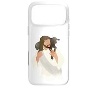 Custodia per iPhone 17 Pro Max Gesù e la parabola della pecora nera perduta Luca 15