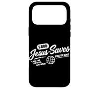Custodia per iPhone 17 Pro Max Gesù salva il culto cristiano Figlio di Dio Preghiera religiosa