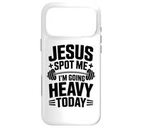 Custodia per iPhone 17 Pro Max Gesù Spot Me Vado Pesante Oggi Cristiano Atleta