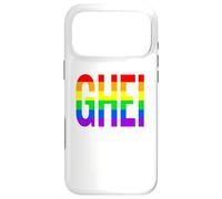 Custodia per iPhone 17 Pro Max GHEI | Gay Divertente Umoristica Bandiera Arcobaleno