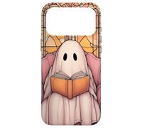 Custodia per iPhone 17 Pro Max Ghost Reading the Evening Reader Book Lover Mosaic