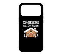 Custodia per iPhone 17 Pro Max Gingerbread House Construction Funny Christmas Holiday Humor