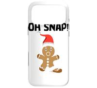 Custodia per iPhone 17 Pro Max Gingerbread Man Oh Snap Cookie Christmas Stocking Stuffer