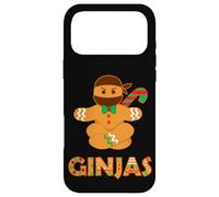 Custodia per iPhone 17 Pro Max Ginjas Zenzero Pane Ninja Vacanze di Natale
